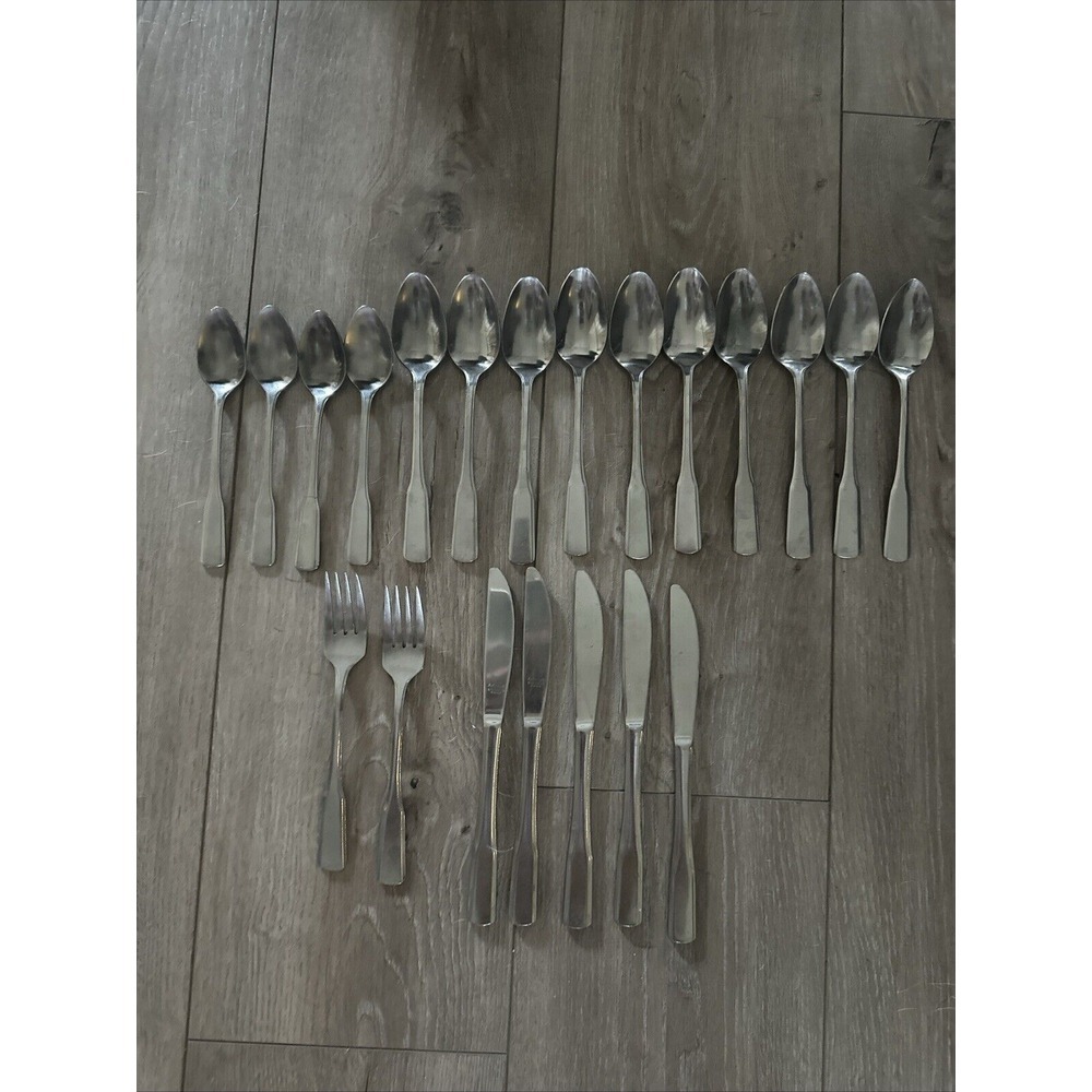 REED & BARTON REBACRAFT COLONIAL HALL Stainless Flatware Lot of 21 Misc.‎ Pieces